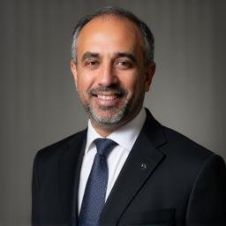 Portret van Dr. Ahmed El-Saidi